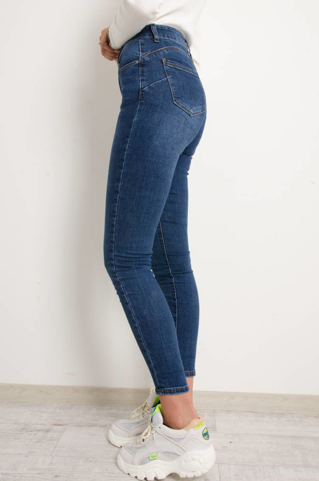 SPODNIE JEANSOWE PUSH UP