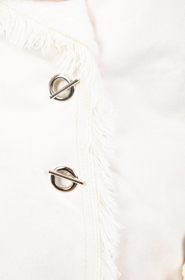 BEŻOWA NARZUTKA- ALPAKA