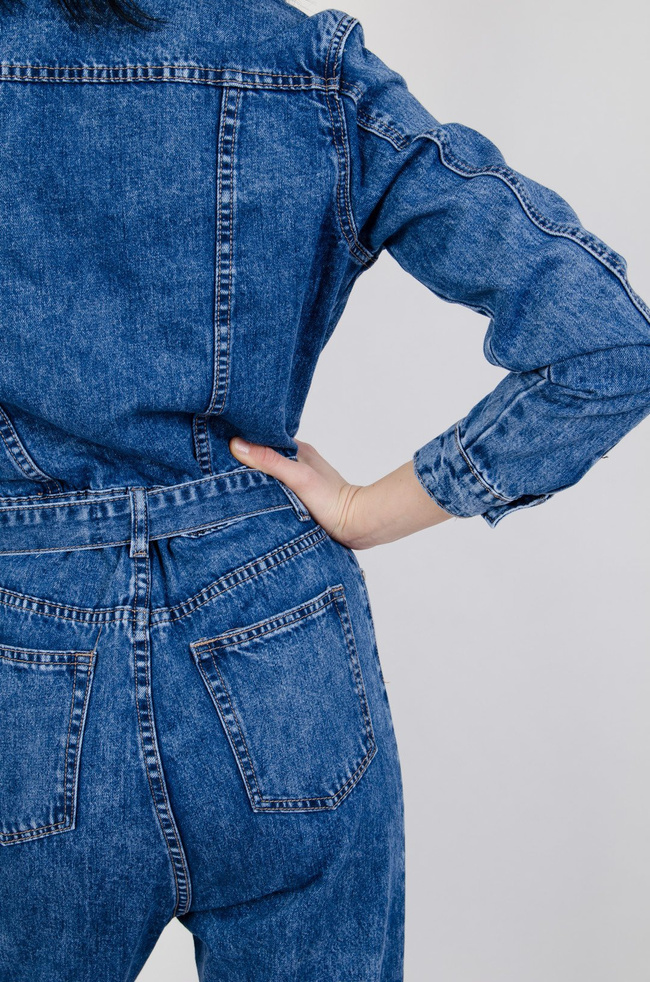 Kombinezon ciemny jeans