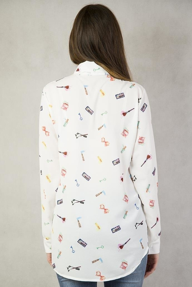 Koszula w kolorze ekri