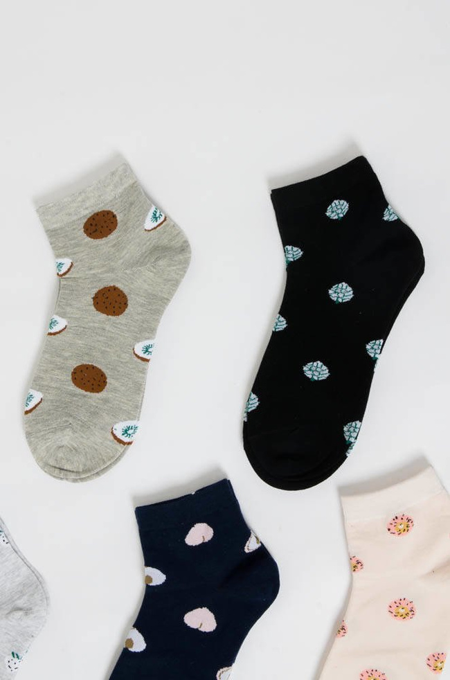 5-PACK WZORZYSTYCH SKARPETEK-AKA01