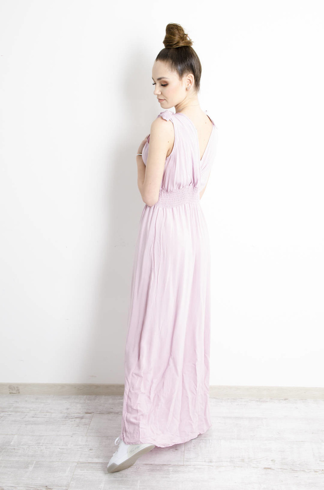 SUKIENKA MAXI W KOLORZE RÓŻOWYM