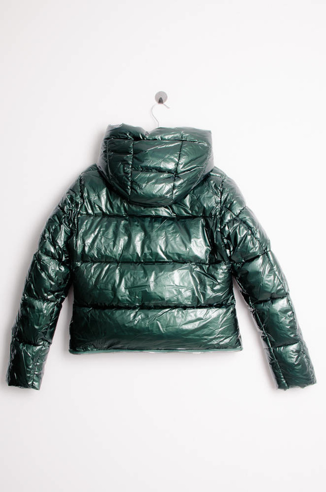 ZIELONA KURTKA WINYLOWA 3W1