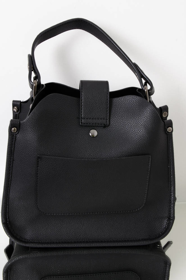 CZARNA TOREBKA TYPU KUFEREK