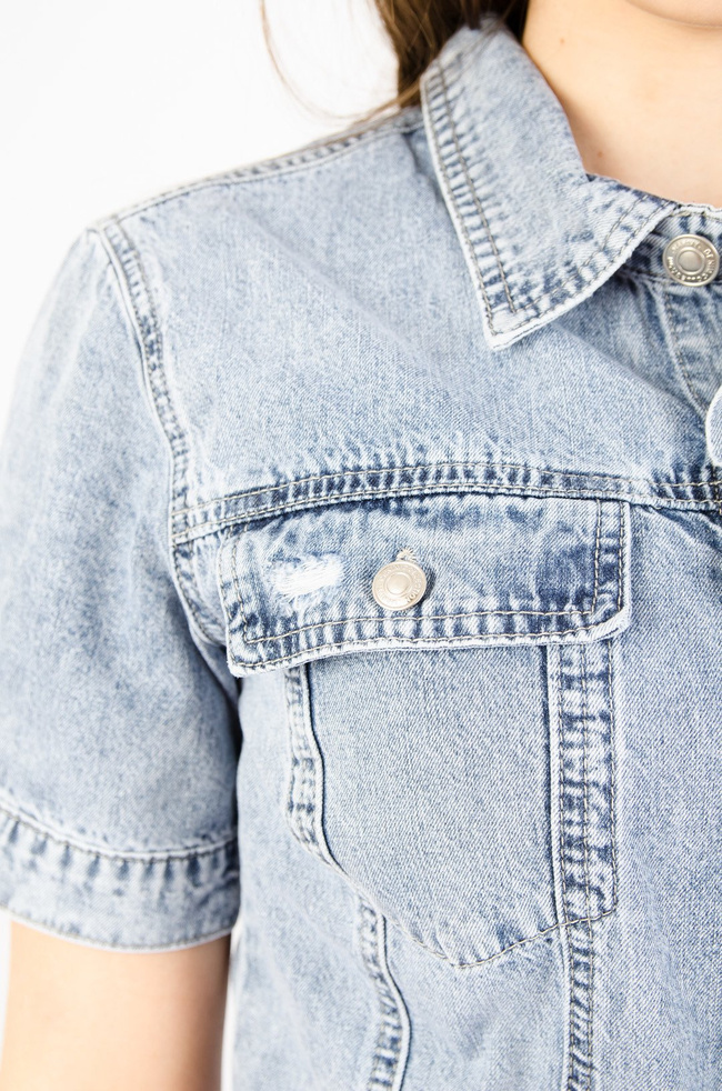 JASNY DEKATYZOWANY KOMBINEZON 