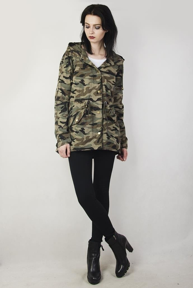 Kurtka moro typu parka