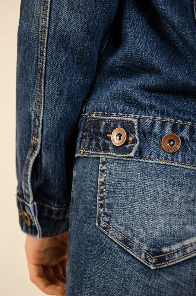 Kurtka jeansowa bez przetarć