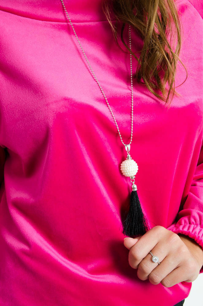 RÓŻOWA BLUZA WELUROWA Z FALBANKĄ