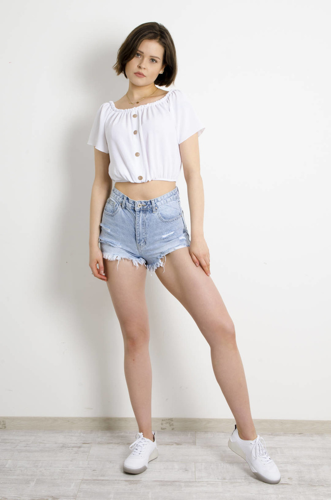 SZORTY Z SZRPANIAMI WYSOKI STAN