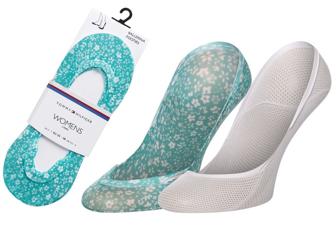 ZESTAW 2 PAR SKARPET DAMSKICH TOMMY HILFIGER STH36