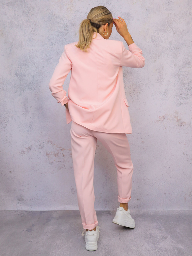 MORELOWY KOMPLET MARYNARKA+ SPODNIE