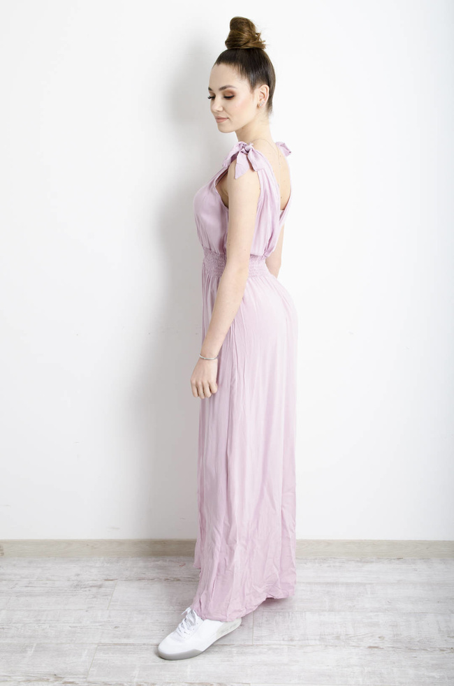 SUKIENKA MAXI W KOLORZE RÓŻOWYM