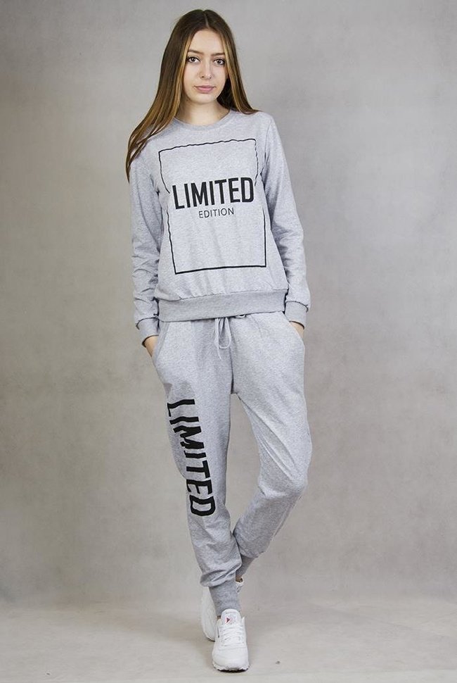 Szary komplet dresowy "LIMITED"