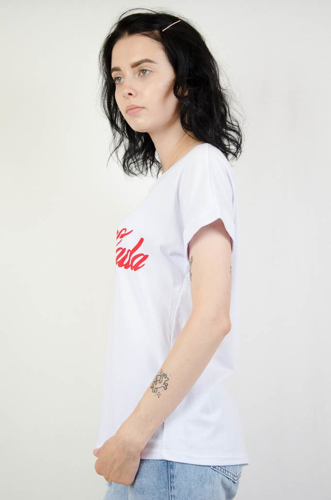 BIAŁY T-SHIRT PINA COLADA