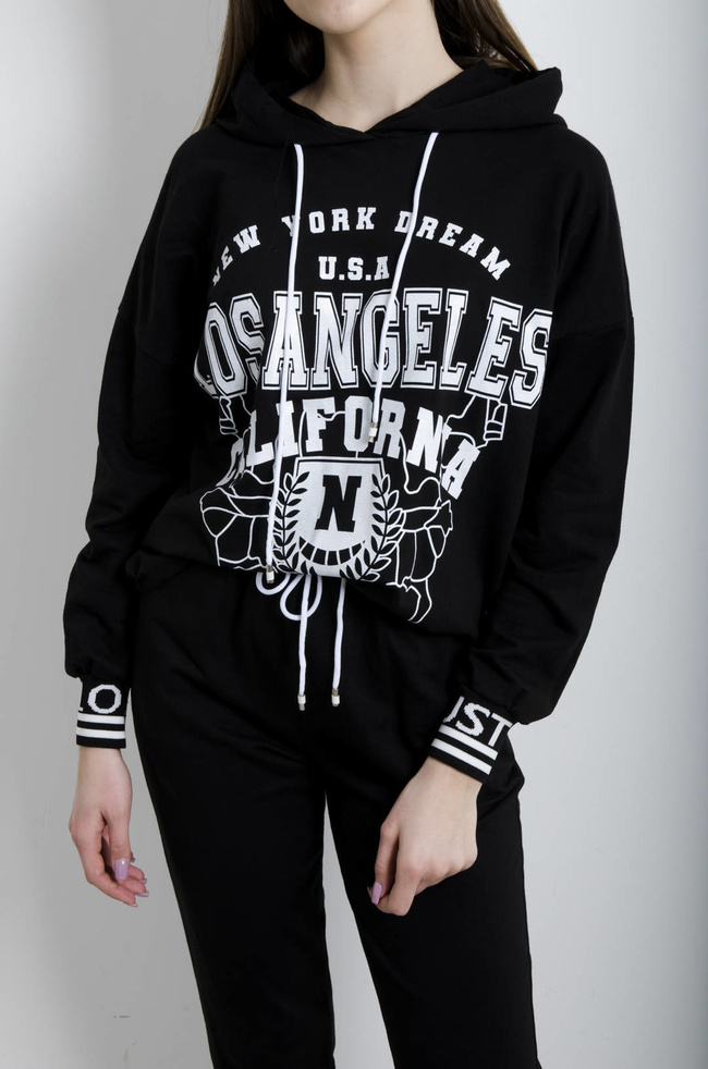 KOMPLET DRESOWY W KOLORZE CZARNYM CALIFORNIA