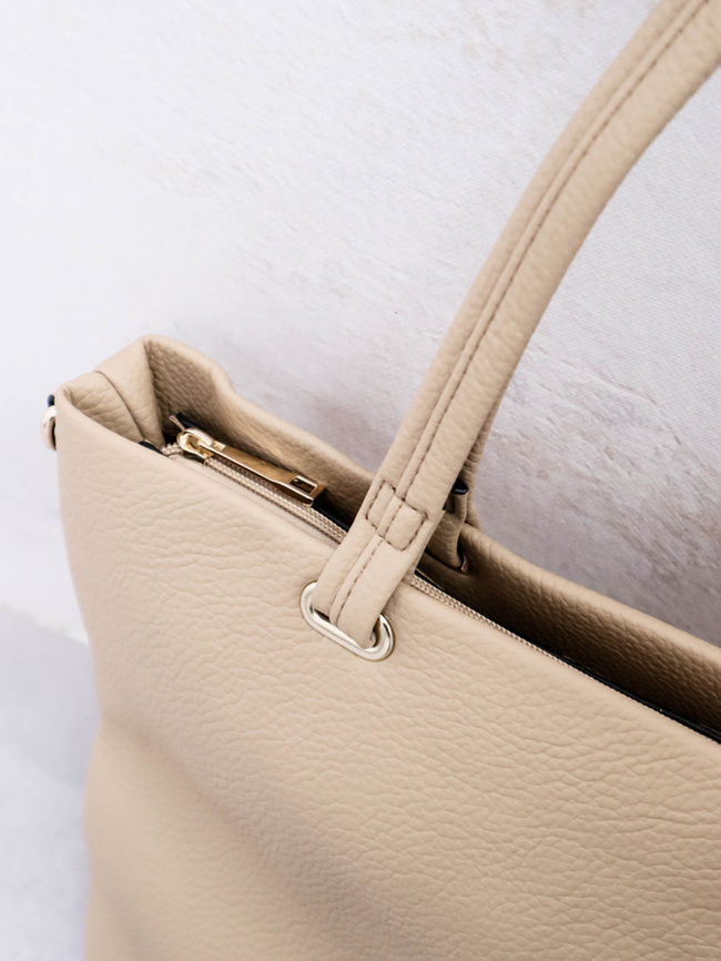 TOREBKA SHOPPERKA- BRĄZOWA