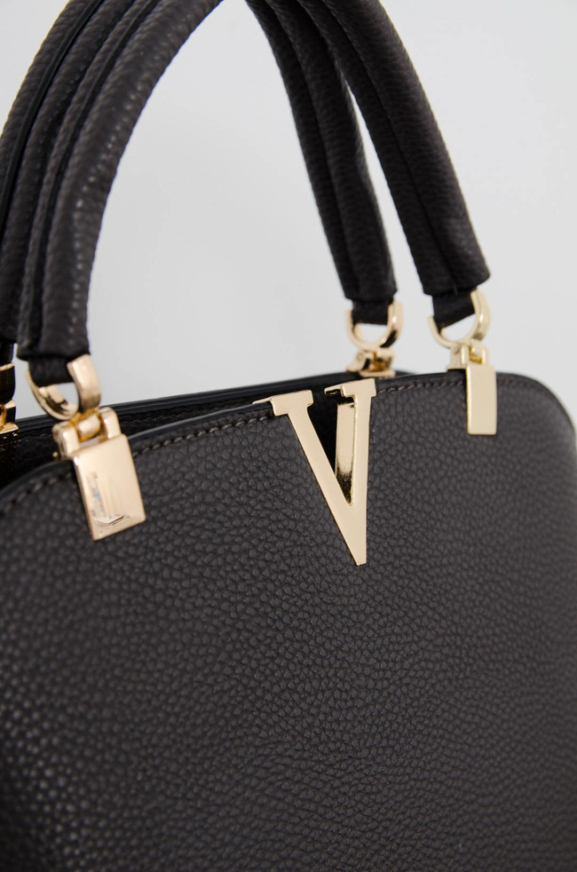 SZARA TOREBKA TYPU KUFEREK-ZŁOTE ZDOBIENIE