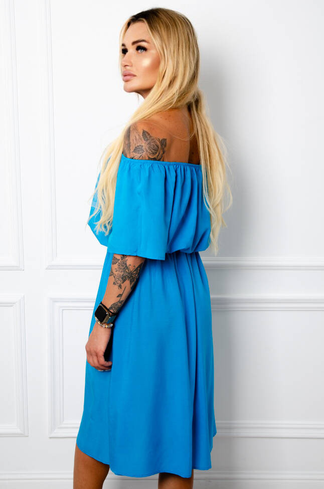 SUKIENKA HISZPANKA MINI- NIEBIESKA