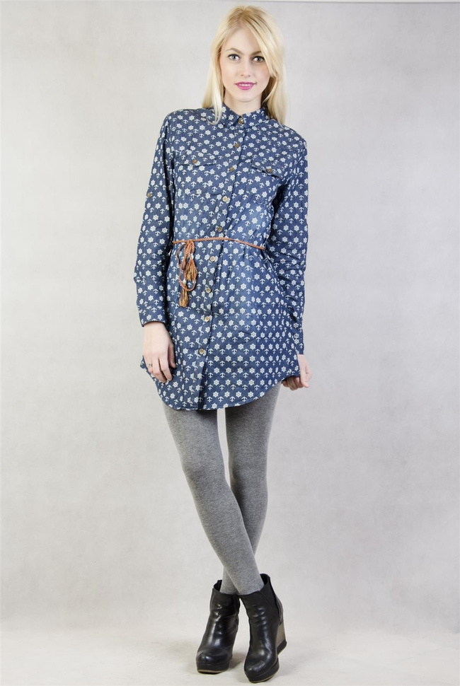 Koszula w marynarskie wzorki