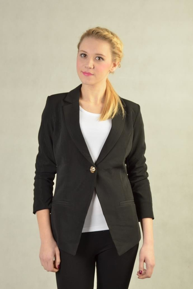 Klasyczna taliowana marynarka