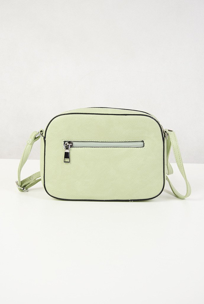 Zielona torebka listonoszka 