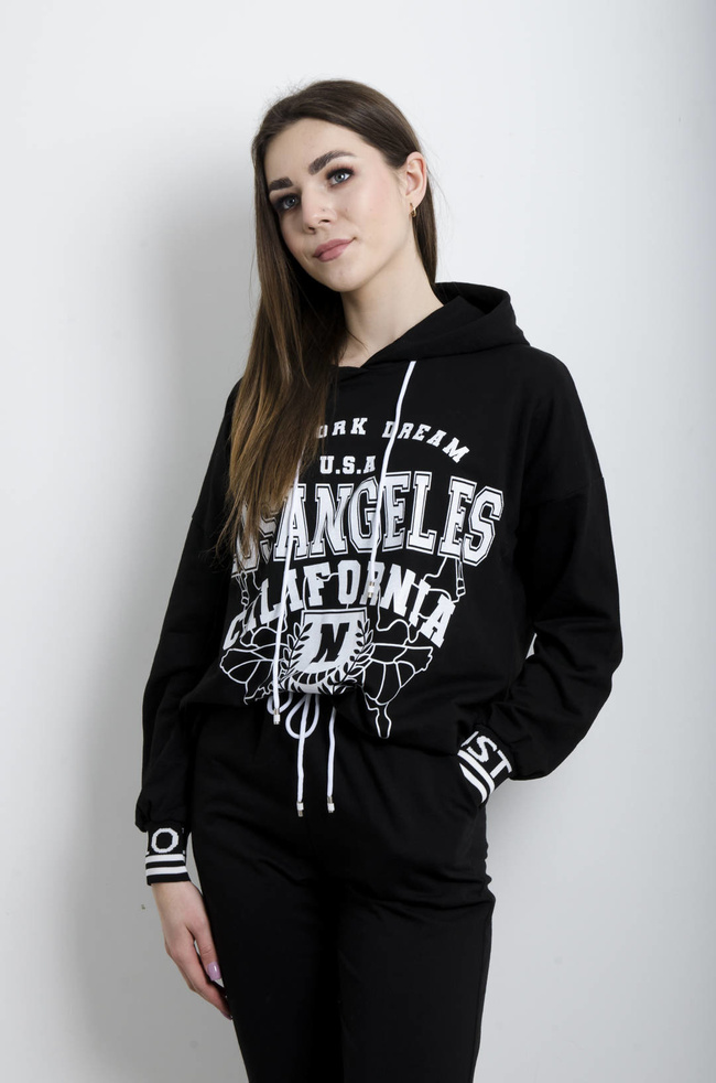 KOMPLET DRESOWY W KOLORZE CZARNYM CALIFORNIA