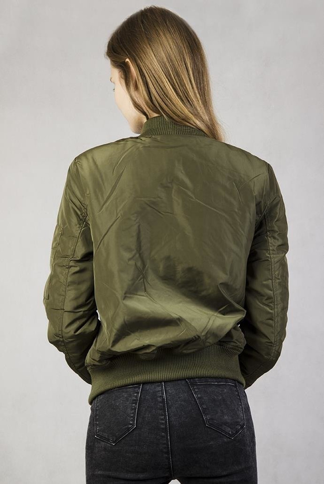 Dwustronna kurtka bomberka khaki/moro