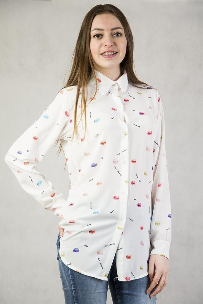 Koszula w ciastka makaroniki