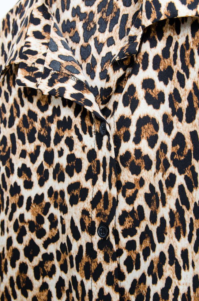 DŁUGA KOSZULA W PANTERKĘ