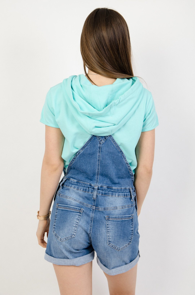 Ogrodniczki jeansowe