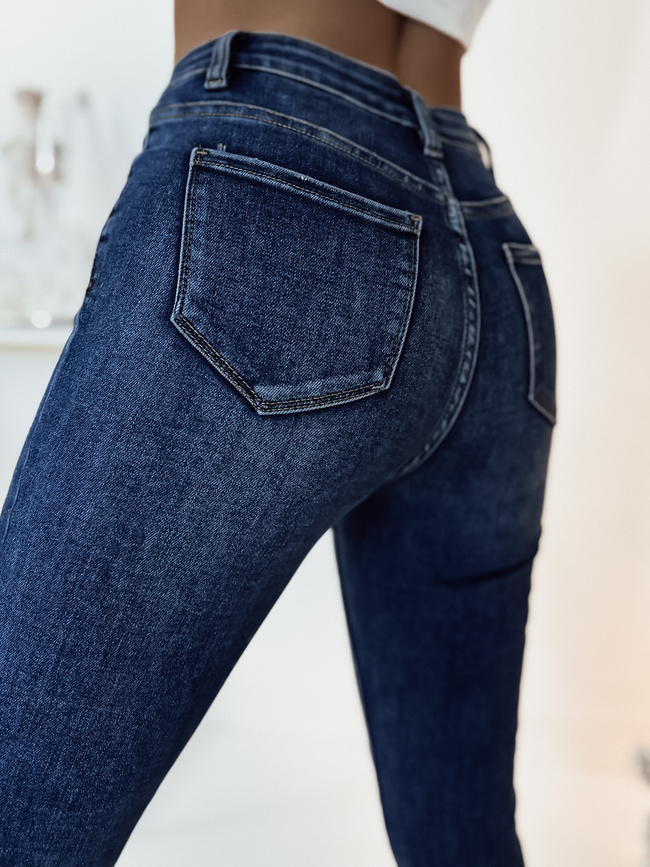 SPODNIE JEANSOWE SKINNY Z PRZETARCIAMI