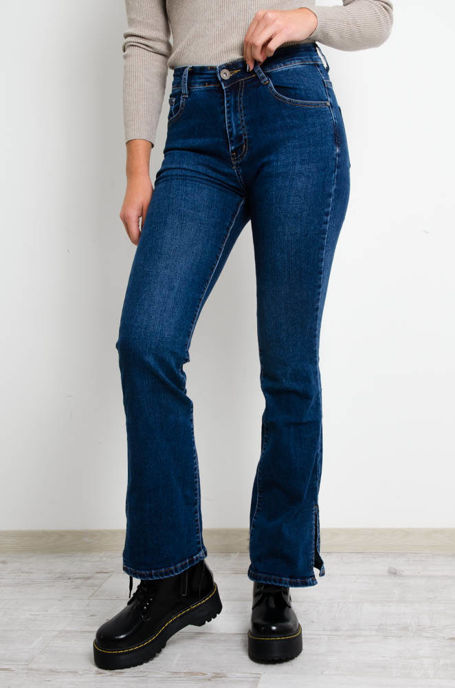 Moda Jeansy Jeansowe dzwony Arizona Jeansowe spodnie dzwony niebieski W stylu casual 
