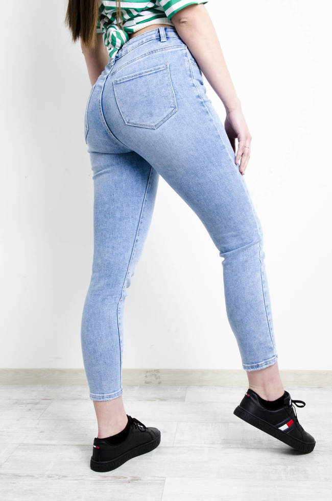 SPODNIE JEANSOWE PLUS SIZE- SKINNY