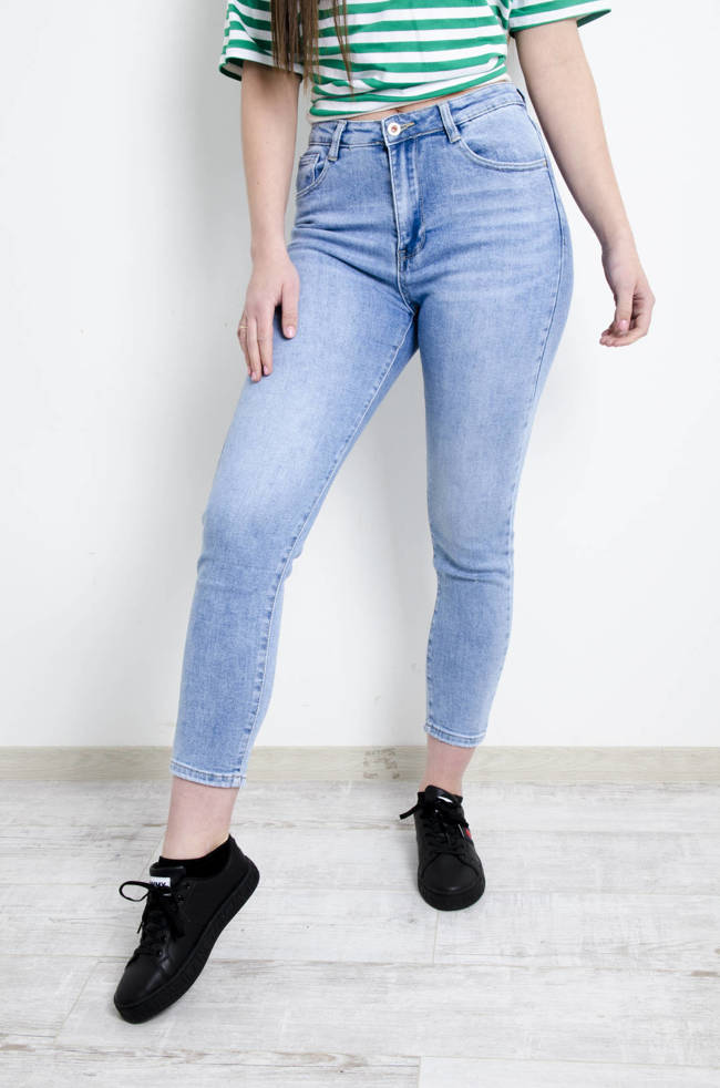 SPODNIE JEANSOWE PLUS SIZE- SKINNY