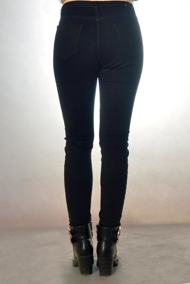 Spodnie jeansowe czarne